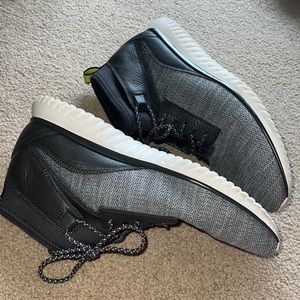 Cole Haan Zero Grand High Tops Knit Sneakers Shoes